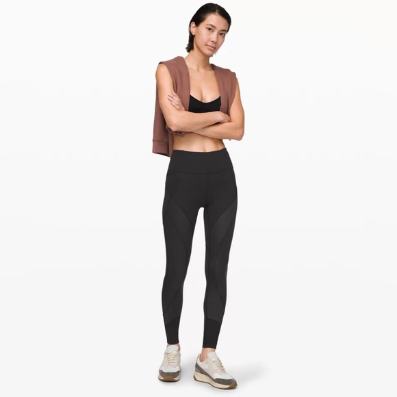 Lululemon Wunder Under HRTight 28" Shine leggings size 6 - Picture 1 of 13